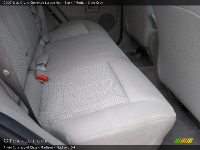 Black / Medium Slate Gray 2007 Jeep Grand Cherokee Laredo 4x4