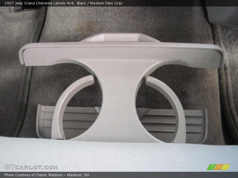 Black / Medium Slate Gray 2007 Jeep Grand Cherokee Laredo 4x4
