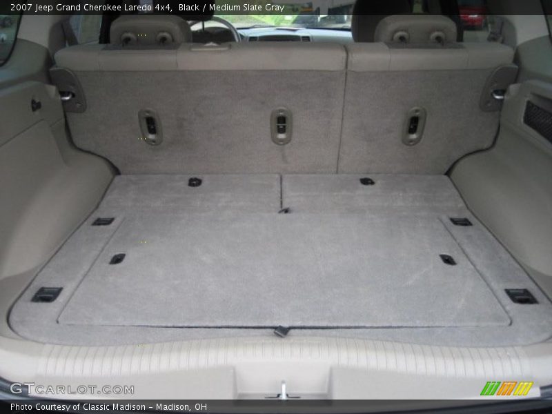 Black / Medium Slate Gray 2007 Jeep Grand Cherokee Laredo 4x4