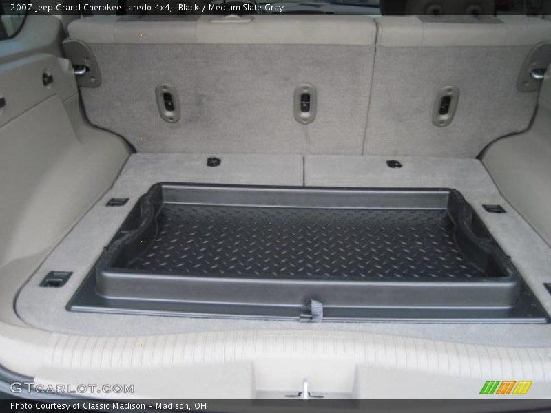 Black / Medium Slate Gray 2007 Jeep Grand Cherokee Laredo 4x4