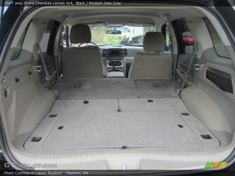Black / Medium Slate Gray 2007 Jeep Grand Cherokee Laredo 4x4