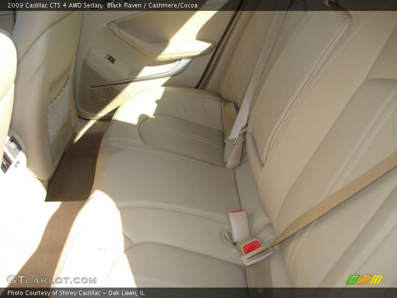 Black Raven / Cashmere/Cocoa 2009 Cadillac CTS 4 AWD Sedan