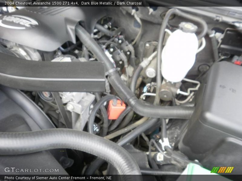 Dark Blue Metallic / Dark Charcoal 2004 Chevrolet Avalanche 1500 Z71 4x4