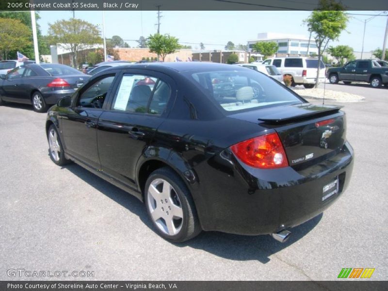 Black / Gray 2006 Chevrolet Cobalt SS Sedan