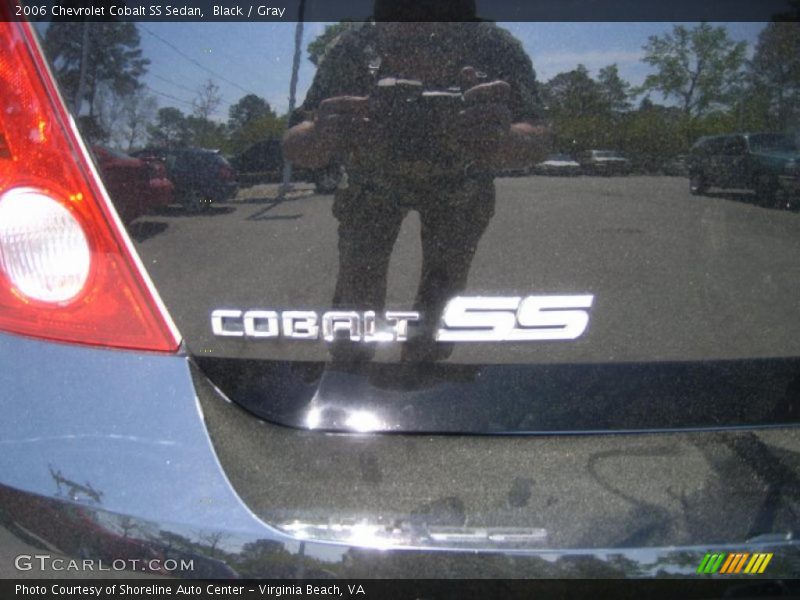 Black / Gray 2006 Chevrolet Cobalt SS Sedan