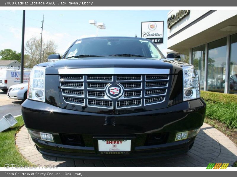 Black Raven / Ebony 2008 Cadillac Escalade AWD