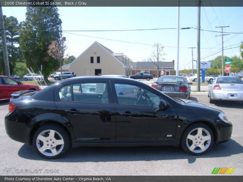Black / Gray 2006 Chevrolet Cobalt SS Sedan