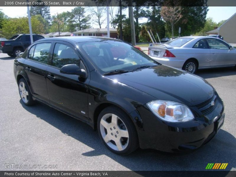 Black / Gray 2006 Chevrolet Cobalt SS Sedan