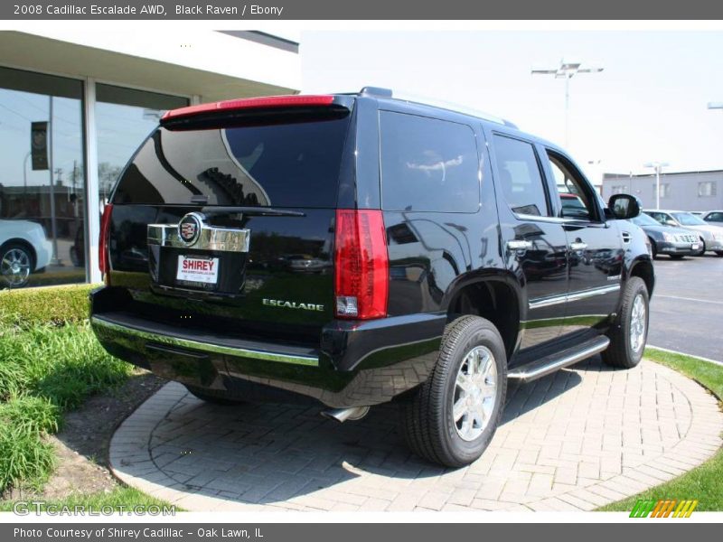 Black Raven / Ebony 2008 Cadillac Escalade AWD