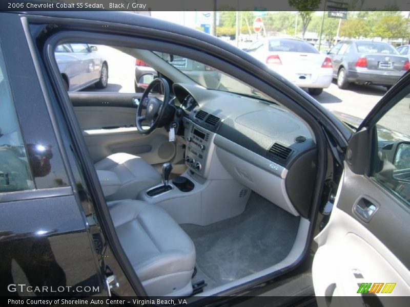 Black / Gray 2006 Chevrolet Cobalt SS Sedan