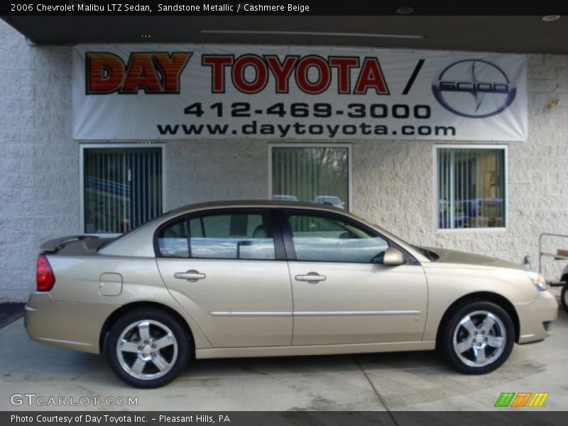 Sandstone Metallic / Cashmere Beige 2006 Chevrolet Malibu LTZ Sedan