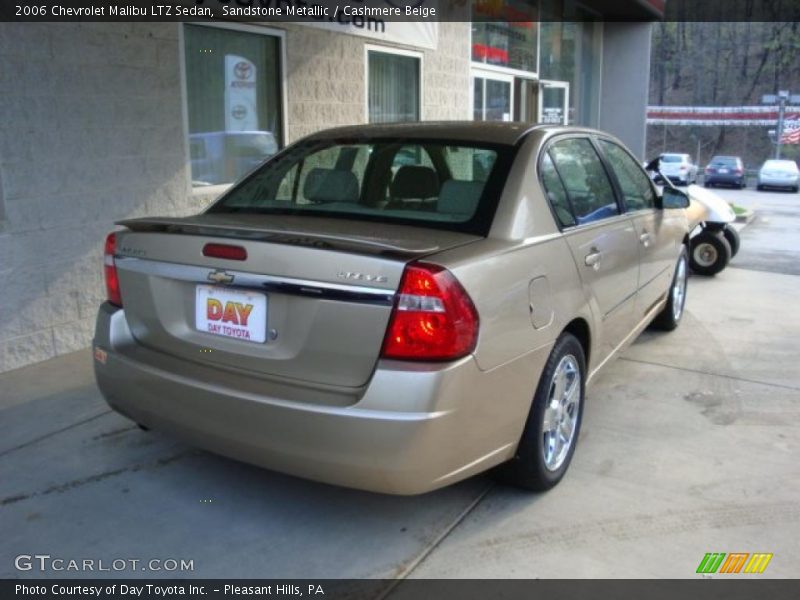 Sandstone Metallic / Cashmere Beige 2006 Chevrolet Malibu LTZ Sedan