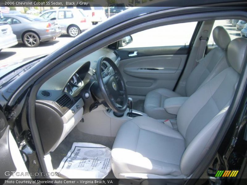 Black / Gray 2006 Chevrolet Cobalt SS Sedan