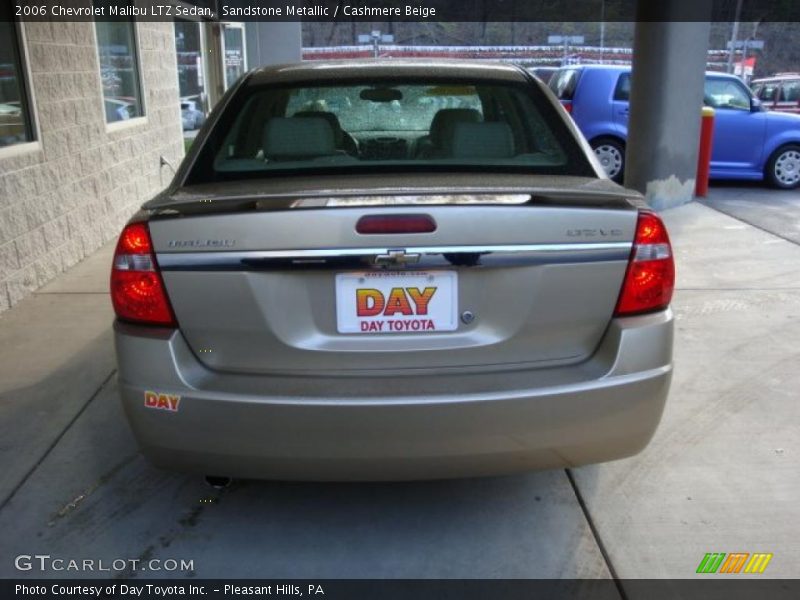 Sandstone Metallic / Cashmere Beige 2006 Chevrolet Malibu LTZ Sedan