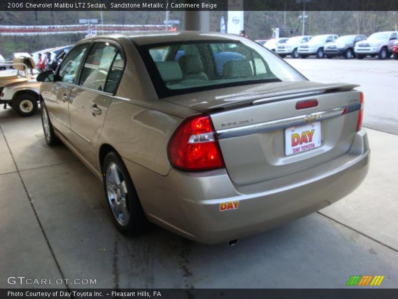 Sandstone Metallic / Cashmere Beige 2006 Chevrolet Malibu LTZ Sedan