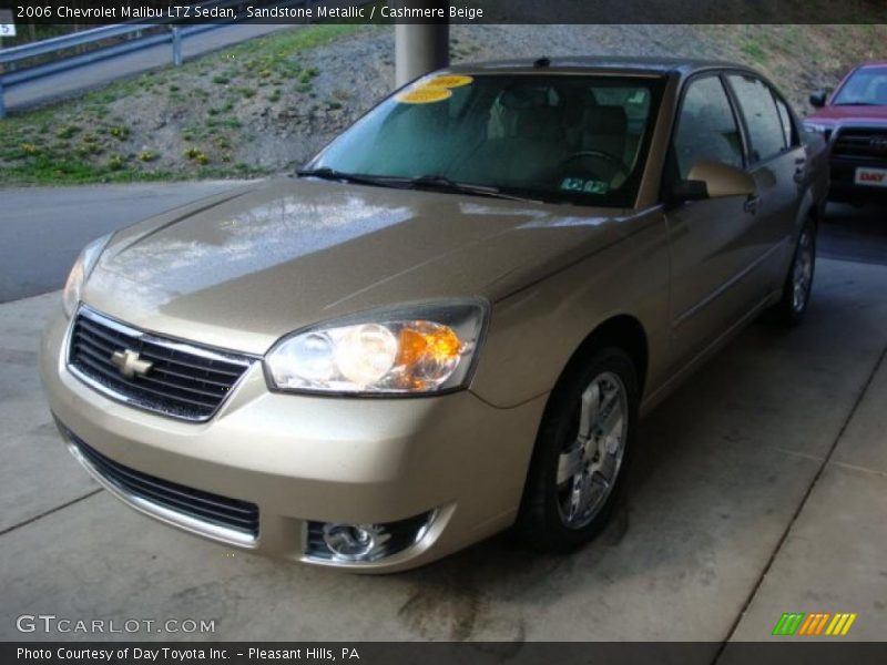 Sandstone Metallic / Cashmere Beige 2006 Chevrolet Malibu LTZ Sedan