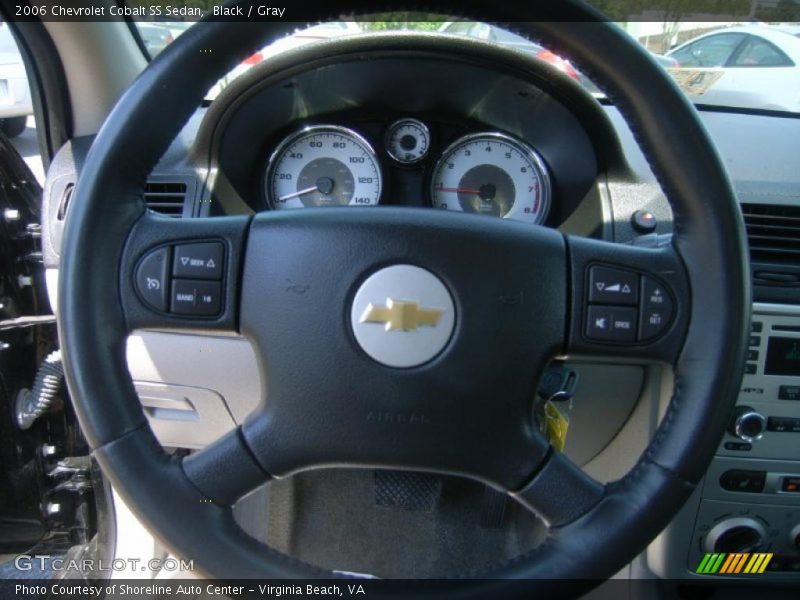 Black / Gray 2006 Chevrolet Cobalt SS Sedan