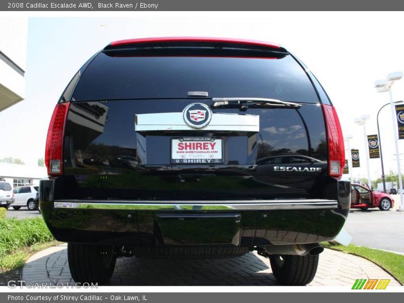 Black Raven / Ebony 2008 Cadillac Escalade AWD