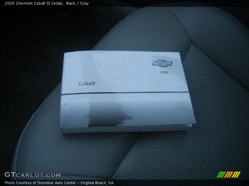 Black / Gray 2006 Chevrolet Cobalt SS Sedan