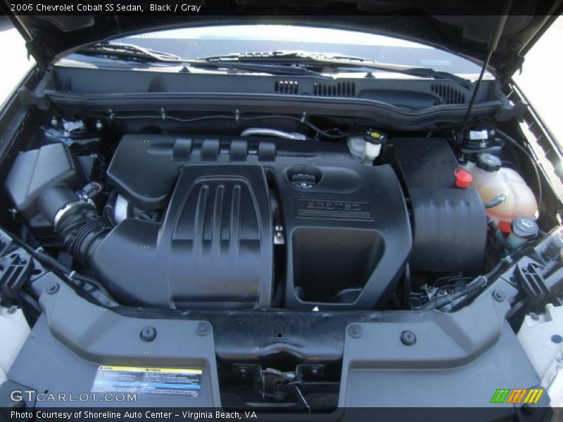 Black / Gray 2006 Chevrolet Cobalt SS Sedan