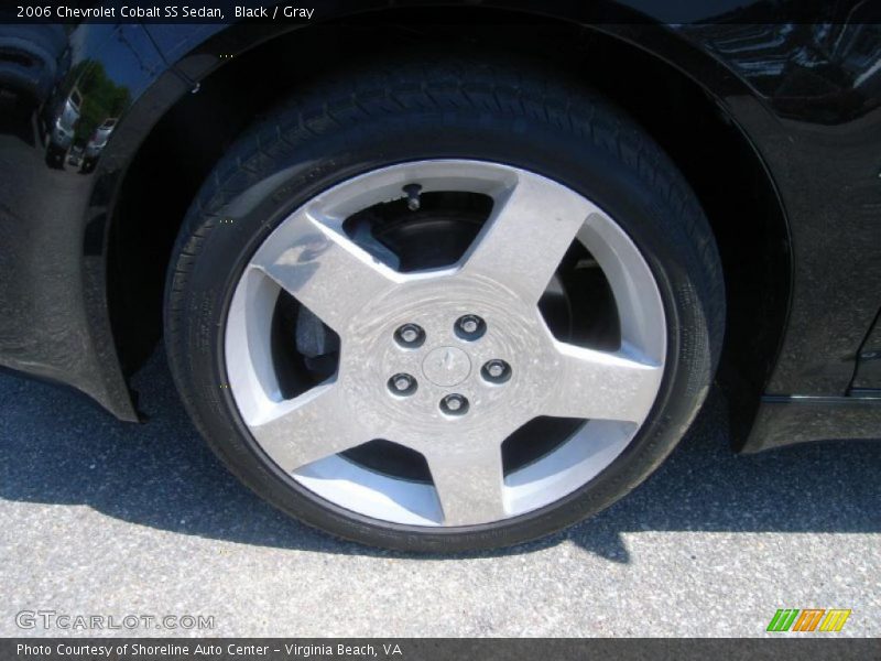 Black / Gray 2006 Chevrolet Cobalt SS Sedan