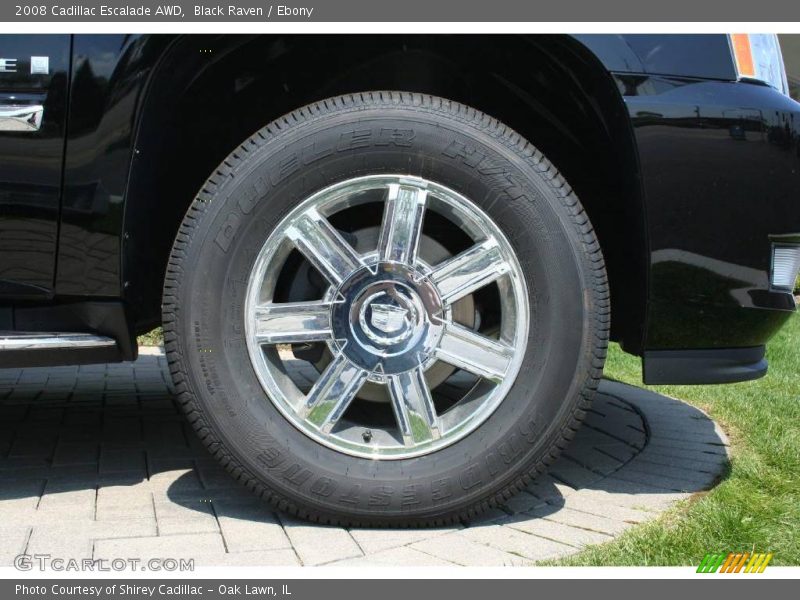 Black Raven / Ebony 2008 Cadillac Escalade AWD