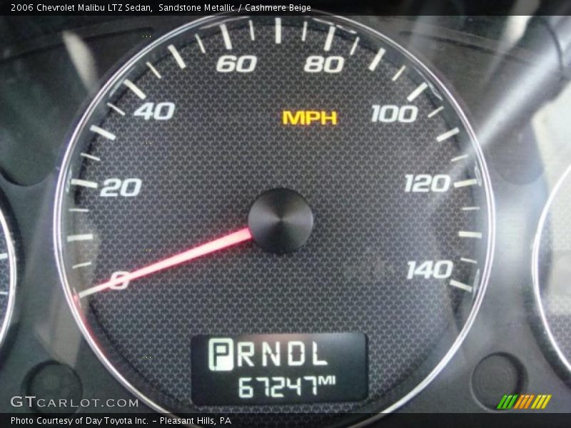 Sandstone Metallic / Cashmere Beige 2006 Chevrolet Malibu LTZ Sedan