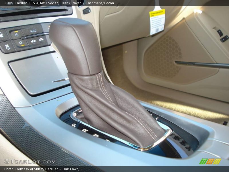 Black Raven / Cashmere/Cocoa 2009 Cadillac CTS 4 AWD Sedan