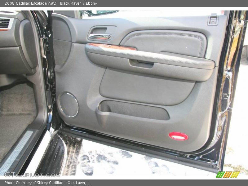 Black Raven / Ebony 2008 Cadillac Escalade AWD