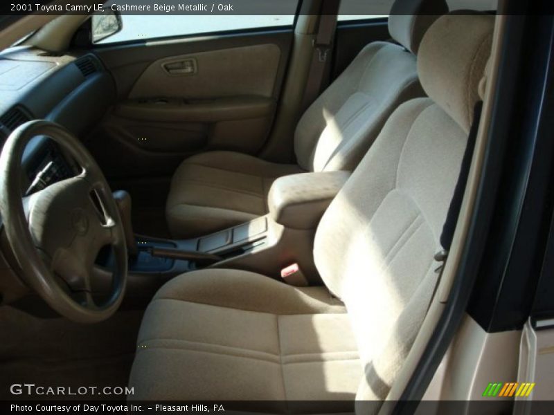 Cashmere Beige Metallic / Oak 2001 Toyota Camry LE