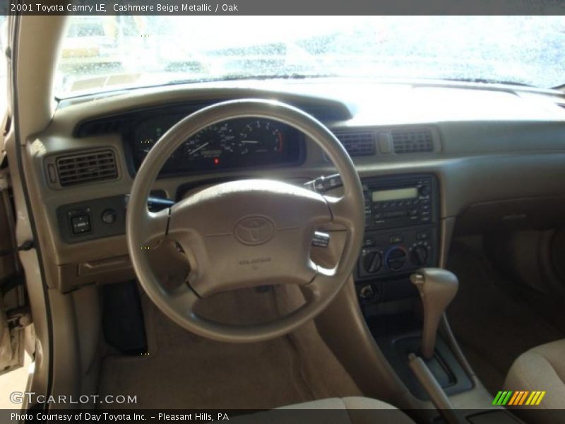 Cashmere Beige Metallic / Oak 2001 Toyota Camry LE