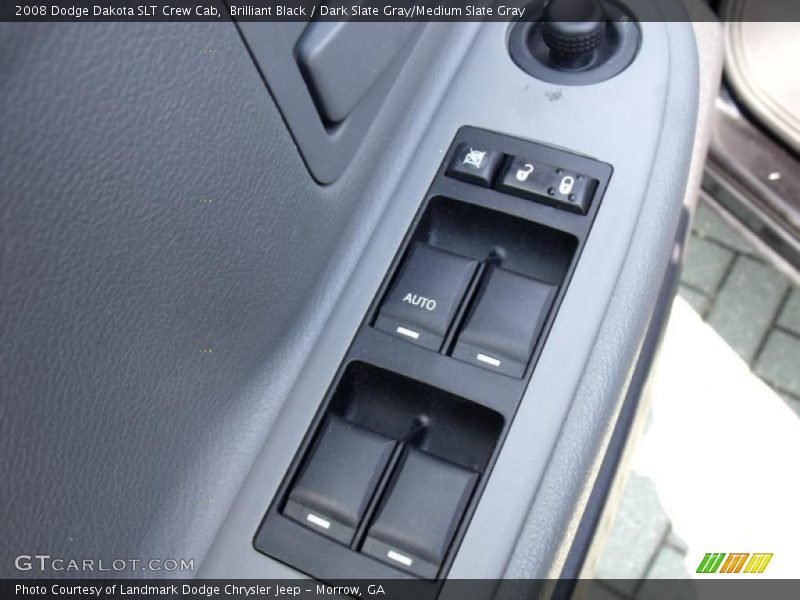 Brilliant Black / Dark Slate Gray/Medium Slate Gray 2008 Dodge Dakota SLT Crew Cab