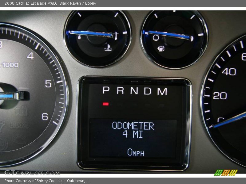 Black Raven / Ebony 2008 Cadillac Escalade AWD