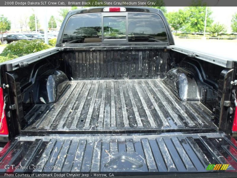 Brilliant Black / Dark Slate Gray/Medium Slate Gray 2008 Dodge Dakota SLT Crew Cab