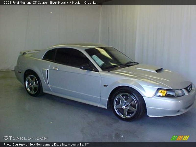 Silver Metallic / Medium Graphite 2003 Ford Mustang GT Coupe