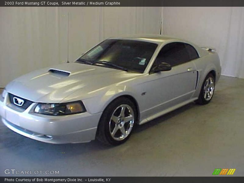 Silver Metallic / Medium Graphite 2003 Ford Mustang GT Coupe