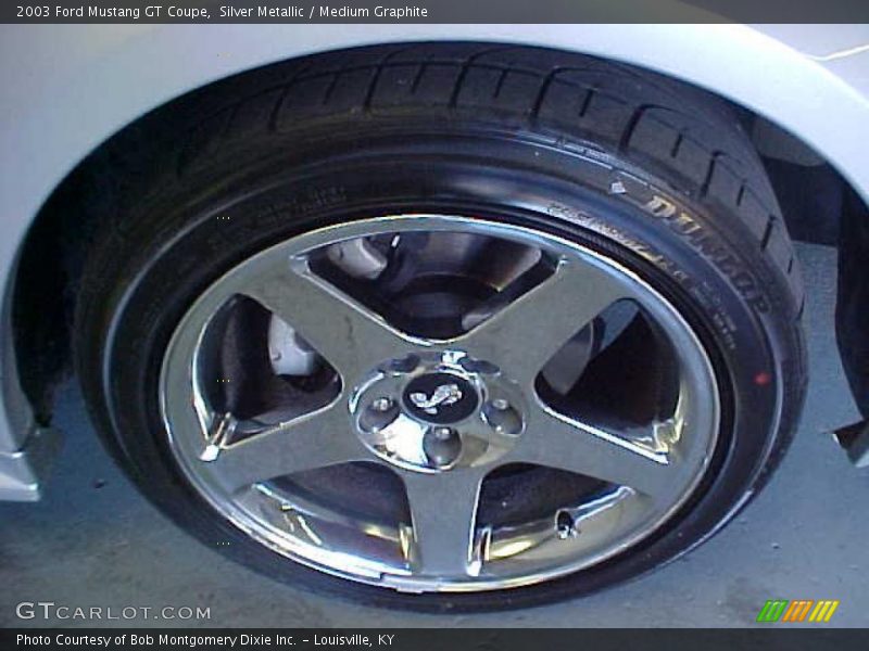 Silver Metallic / Medium Graphite 2003 Ford Mustang GT Coupe
