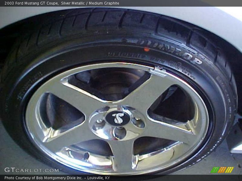 Silver Metallic / Medium Graphite 2003 Ford Mustang GT Coupe