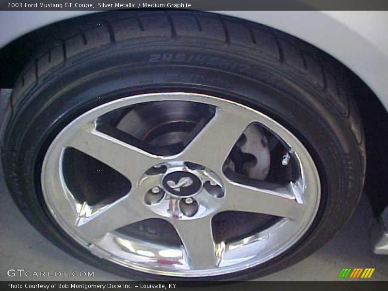 Silver Metallic / Medium Graphite 2003 Ford Mustang GT Coupe