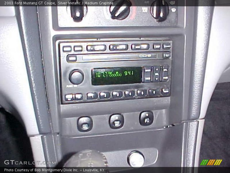 Silver Metallic / Medium Graphite 2003 Ford Mustang GT Coupe