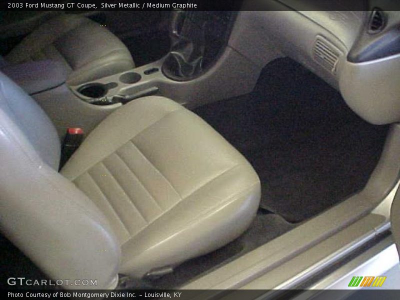Silver Metallic / Medium Graphite 2003 Ford Mustang GT Coupe
