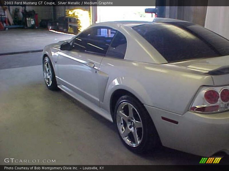 Silver Metallic / Medium Graphite 2003 Ford Mustang GT Coupe