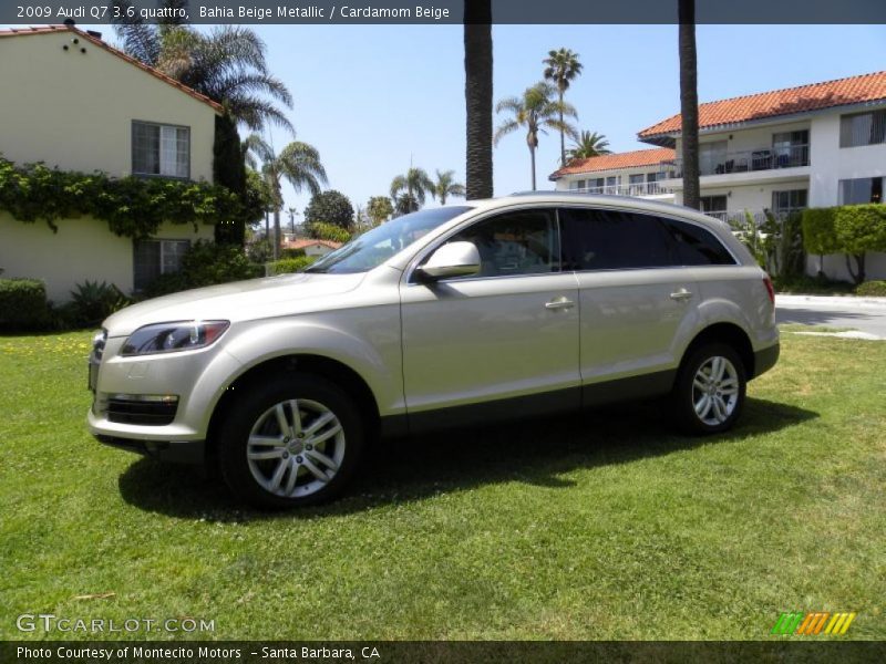 Bahia Beige Metallic / Cardamom Beige 2009 Audi Q7 3.6 quattro