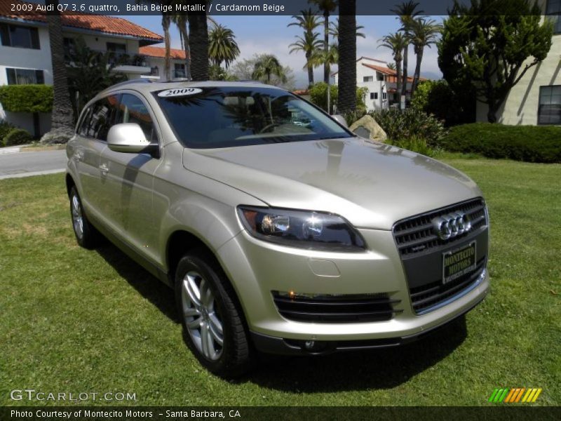 Bahia Beige Metallic / Cardamom Beige 2009 Audi Q7 3.6 quattro