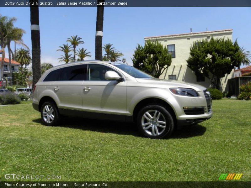 Bahia Beige Metallic / Cardamom Beige 2009 Audi Q7 3.6 quattro