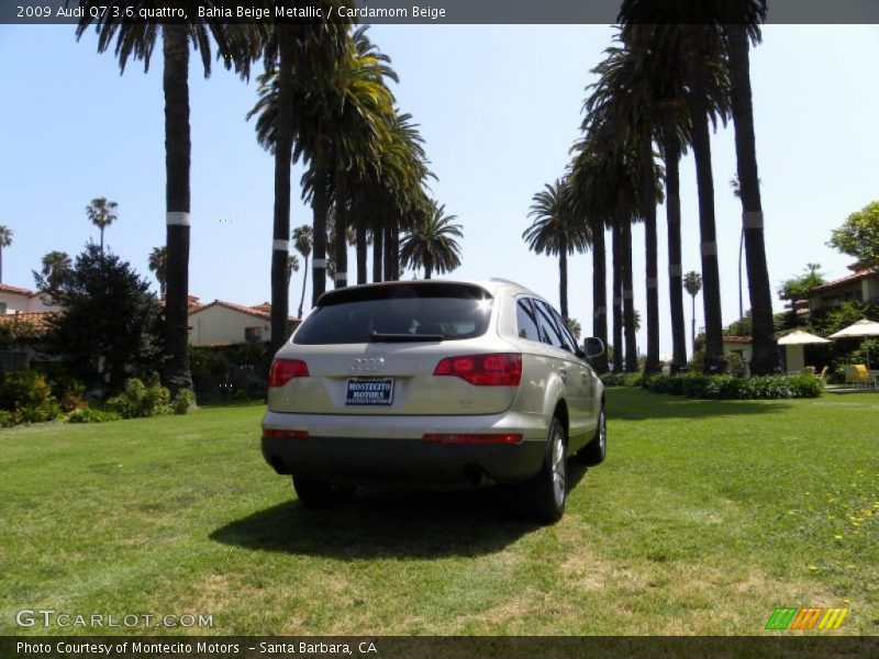 Bahia Beige Metallic / Cardamom Beige 2009 Audi Q7 3.6 quattro
