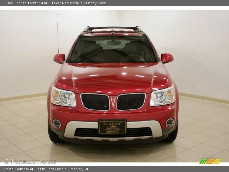 Fever Red Metallic / Ebony Black 2006 Pontiac Torrent AWD