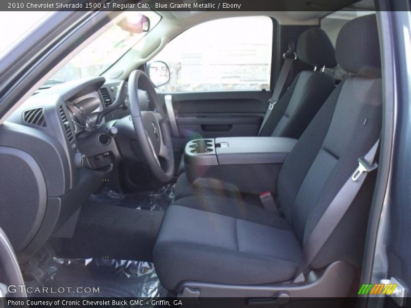 Blue Granite Metallic / Ebony 2010 Chevrolet Silverado 1500 LT Regular Cab