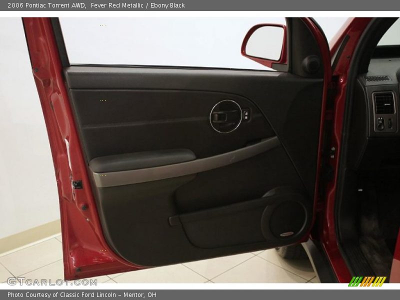 Fever Red Metallic / Ebony Black 2006 Pontiac Torrent AWD