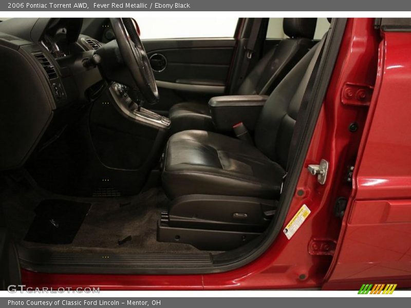 Fever Red Metallic / Ebony Black 2006 Pontiac Torrent AWD